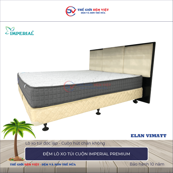 Đệm lò xo túi cuộn Elan IMPERIAL PREMIUM 4-1